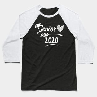 Senior 2020 , Graduation , Cute 2020 Senior Vibes Squad Baseball T-Shirt